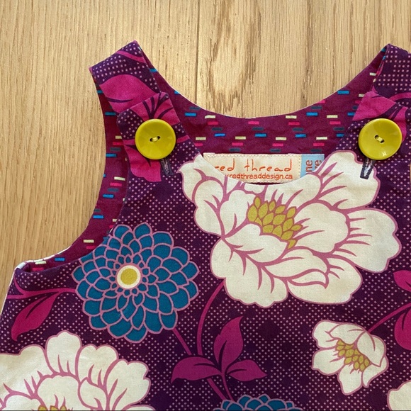 One Size Cotton Dress 12 mos-3T - Picture 2 of 3